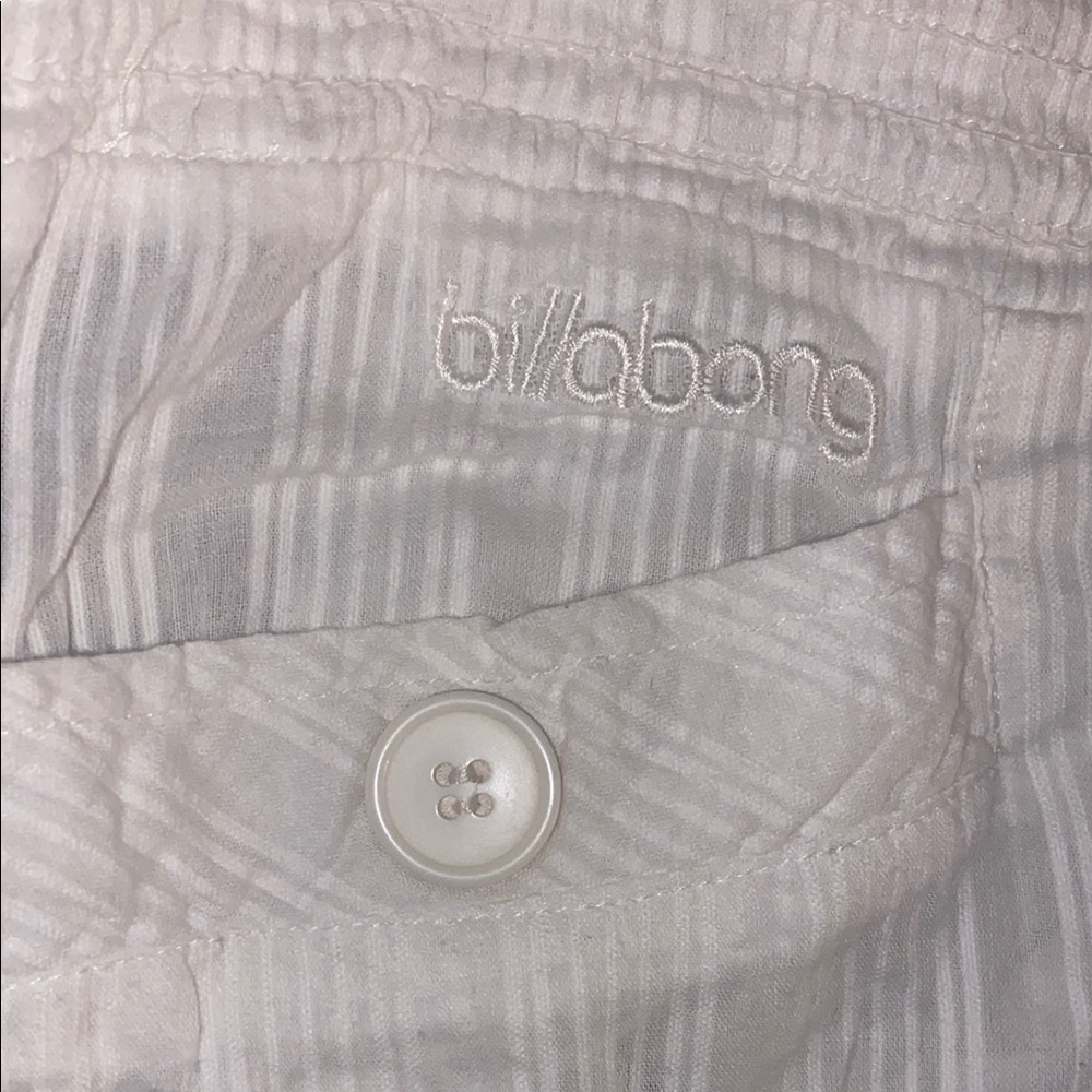 White Drawstring Pants - Picture 2 of 4